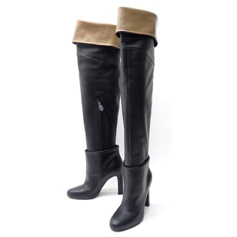 hermes thigh high boots|hermes high boots.